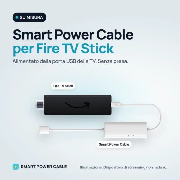 Smart Power Cable con Fire TV Stick