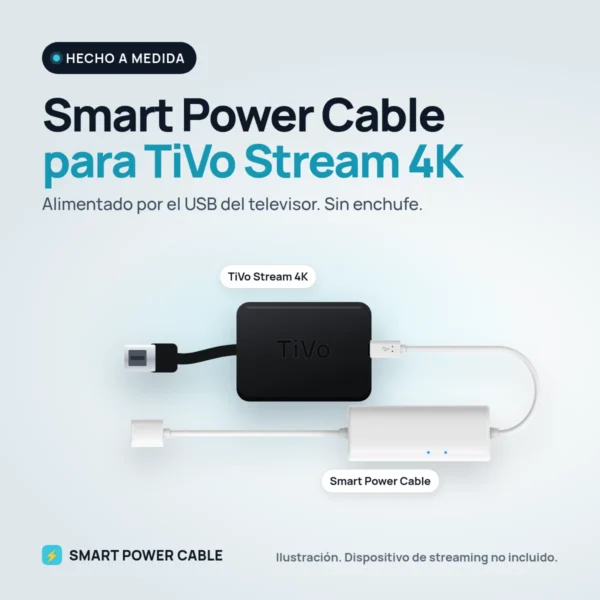 Smart Power Cable con TiVo Stream 4K