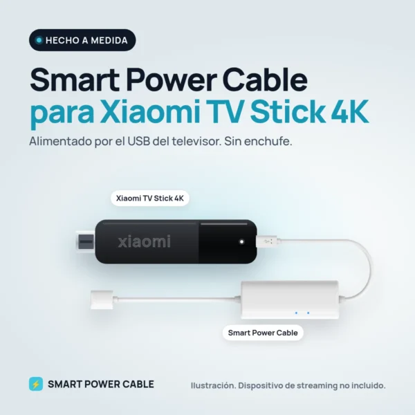 Smart Power Cable con Xiaomi TV Stick 4K