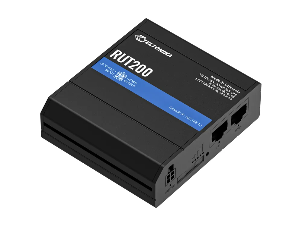 Teltonika RUT200 router, front view