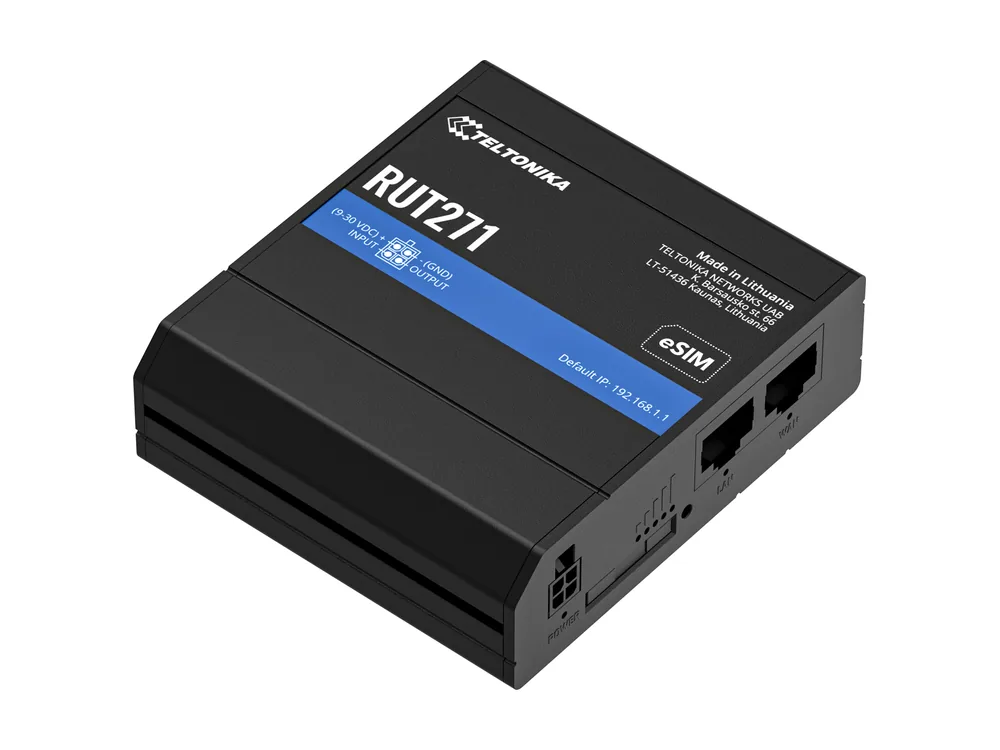 Teltonika RUT271 router, front view